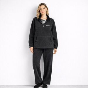 Sabina Rose Couture 1/4 Zip Sweatpants and Shirt "Put on your Armour" Gray
